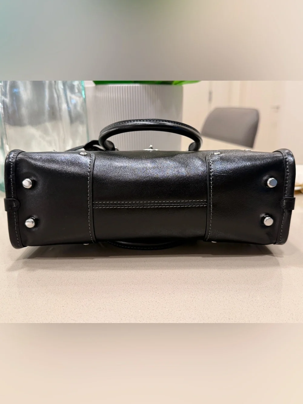 Coach Rhyder Satch Bag 24 in Black